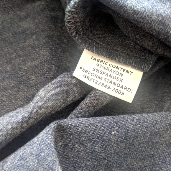 Chama Plus Size Basic Striped Short Sleeve Top - Picture 5 of 6